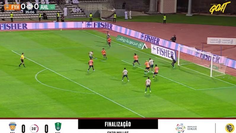 Al Feiha - Al Ahli SC 0 - 1 | CHUTE - Enzo Millot