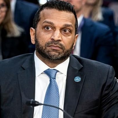 Kash Patel, do FBI, nega consumo de álcool em meio a preocupações de segurança