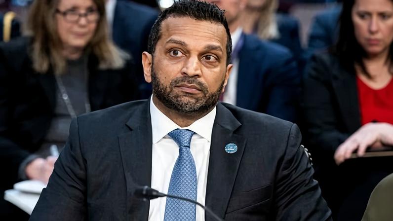 Kash Patel at a hearing of the Senate intelligence committee at the US Capitol in Washington DC on 18 March 2026.