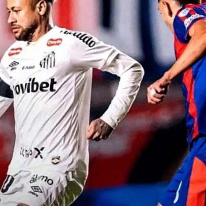 Santos empata com San Lorenzo na Argentina com Neymar em campo