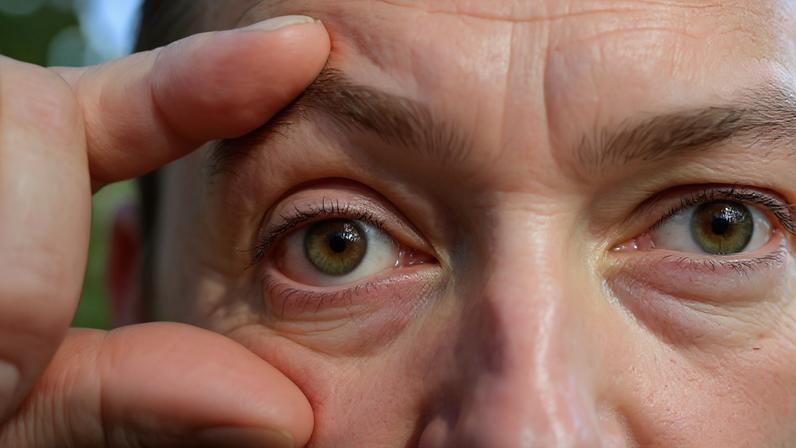 Especialistas apontam que mudanças na rotina de sono, uso de ar-condicionado e exposição prolongada a ambientes secos estão entre os fatores mais comuns. para o olho vermelho ao acordar – depositphotos.com / sfinks
