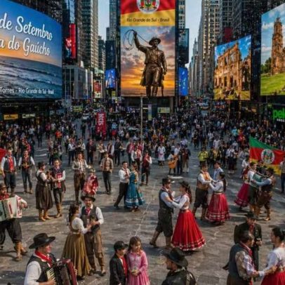Mateada gaúcha ocupará Times Square em evento cultural nos EUA