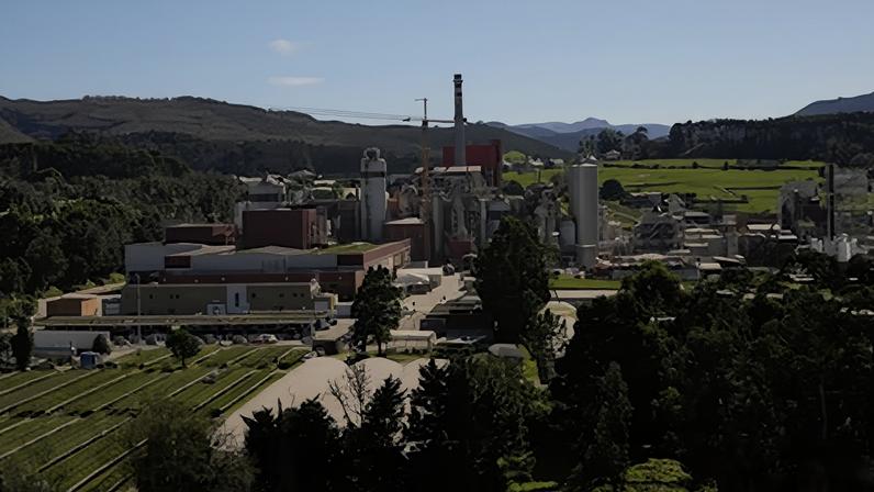 Biofábrica de celulosa de Ence en Navia (Asturias), en una imagen cedida por la compañía.