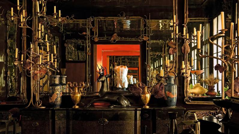 Claude Lalanne, *An Important Ensemble of Fifteen Mirrors, from the Salon de Musique of Yves Saint Laurent and Pierre Bergé’s Apartment, Paris* (1974-85)