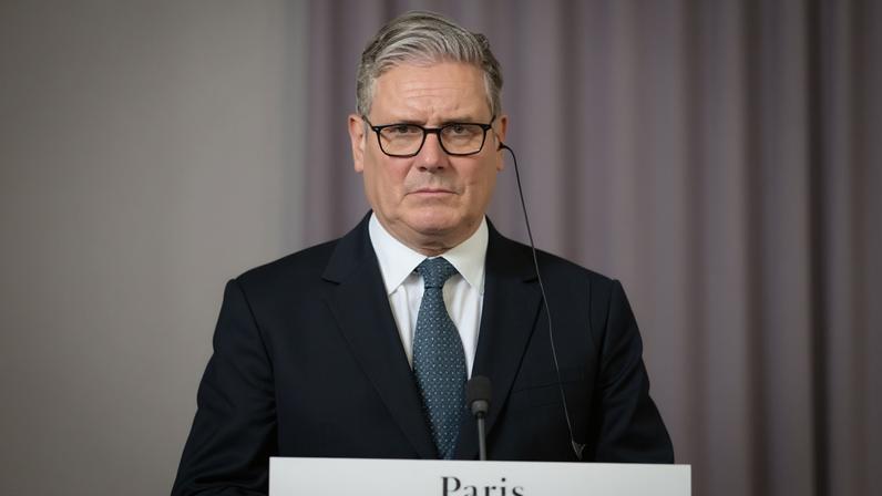 Sir Keir Starmer pictured at a summit in Paris on Friday. ‘The cardinal rule of British politics is never to lie to parliament. Sir Keir has hidden behind the language of process.’