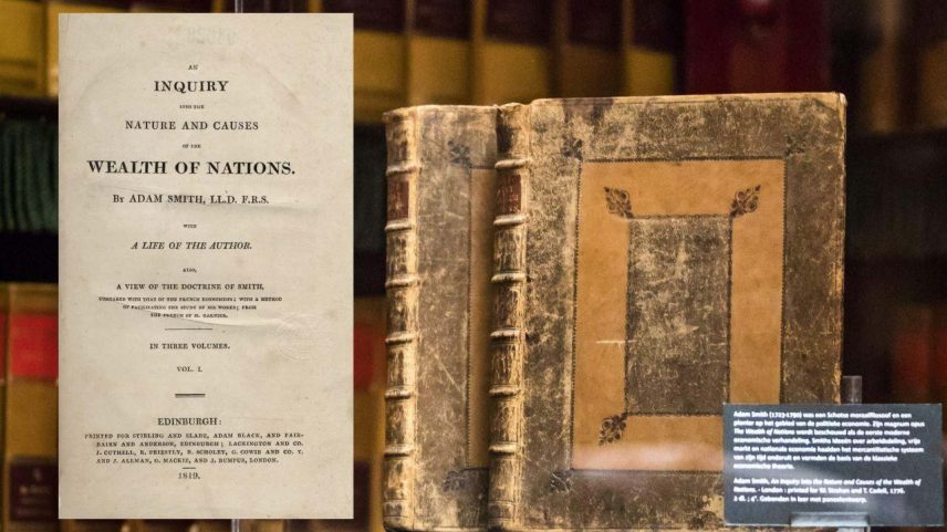 Na sua primeira obra, *A Teoria dos Sentimentos Morais* (1759), Adam Smith definiu as bases psicológicas que serviriam para a elaboração de *A Riqueza das Nações* - (crédito: Getty Images)