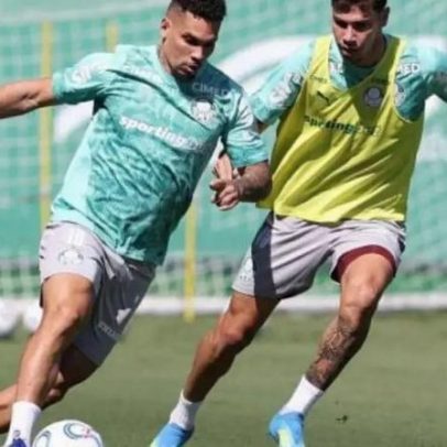 Palmeiras inicia preparação para duelo com Santos e Paulinho