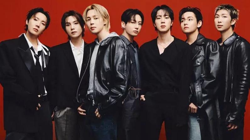 BTS é formado por Jungkook, V, Jimin, Suga, RM, Jin e J