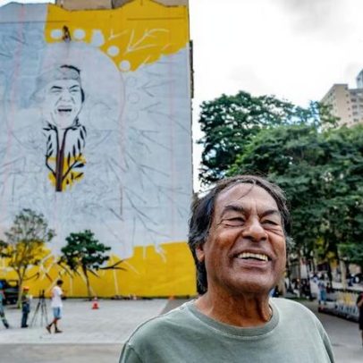 Mural em homenagem aos povos indígenas muda o Centro