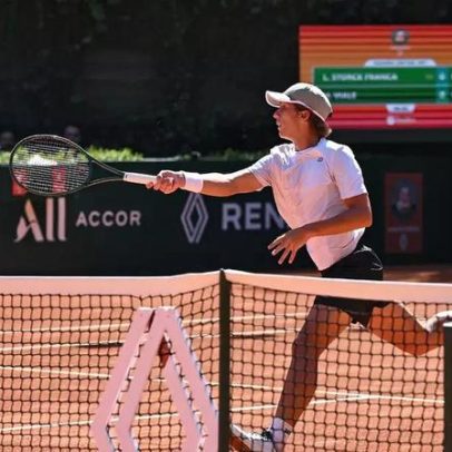 Leonardo Storck fica perto da semifinal no Roland Garros Junior Series