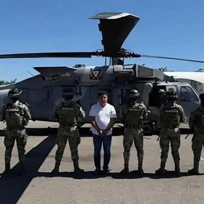 Líder de cartel mexicano é encontrado escondido em vala