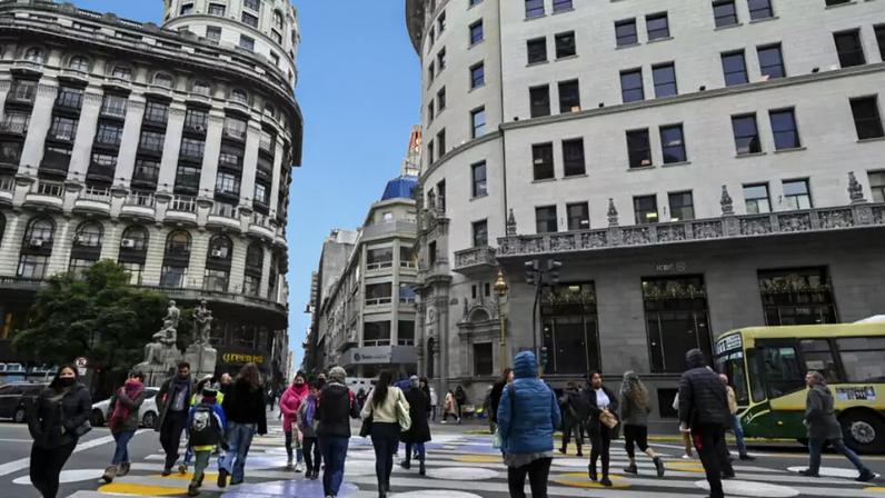 Imagem ilustrativa da região central da capital argentina, Buenos Aires.