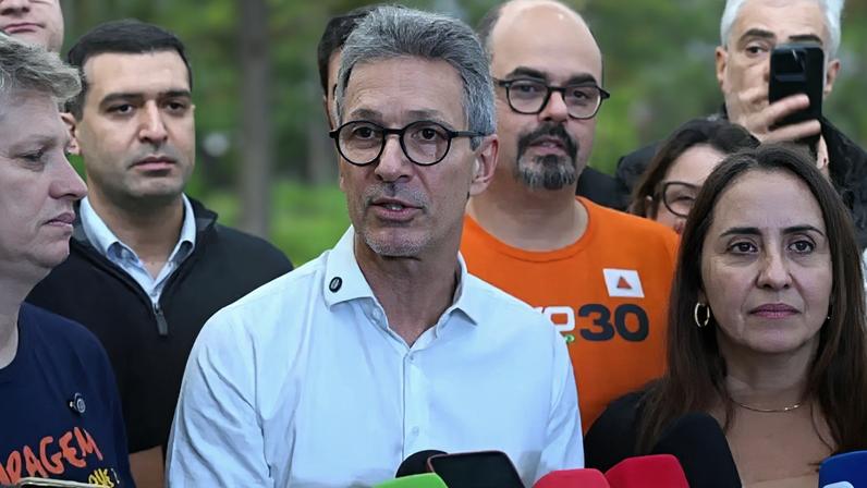 Romeu Zema se lança pré-candidato à Presidência pelo Partido Novo em SP