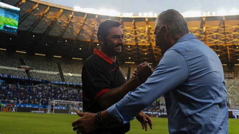 Partida contra o Cruzeiro no Campeonato Mineiro de 2026 - divulgação/Pouso Alegre