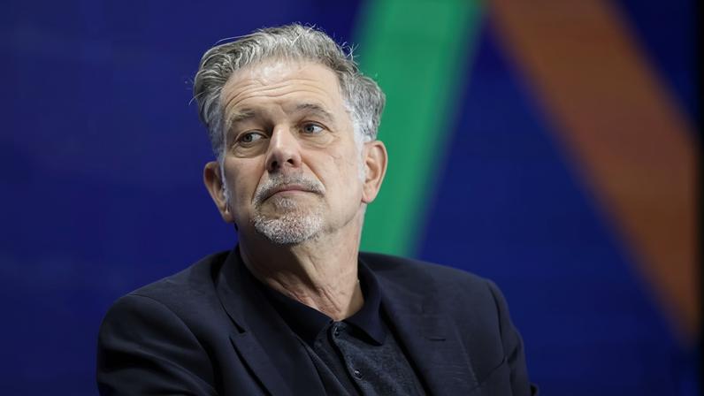 Reed Hastings at an event in Beverly Hills in October 2021.