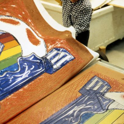 Homenagem a Kenneth Tyler na IFPDA Print Fair