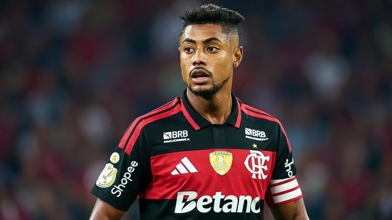 Bruno Henrique em ação pelo Flamengo diante do Vitória (Foto: GIlvan de Souza / Flamengo)