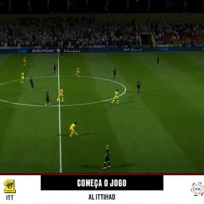 Al Taawoun e Al Ittihad empatam no início da partida