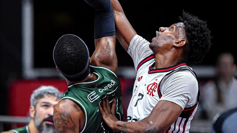 Flamengo x União Corinthians pelo jogo 4 das oitavas de final do NBB 25/26 (Foto: Paula Reis/CRF)