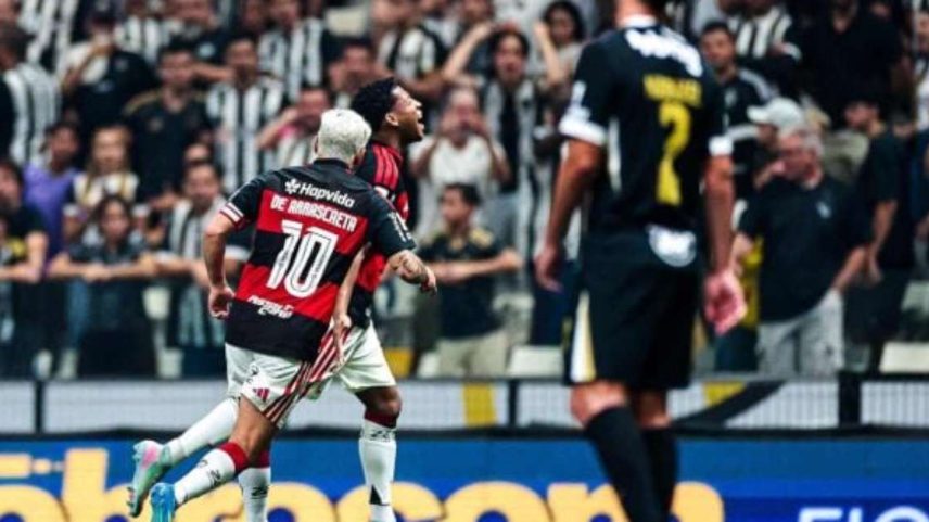 Atlético perde para o Flamengo por 4 a 0, perdendo por três ainda no primeiro tempo –