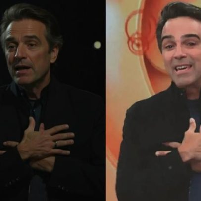 Tadeu Schmidt acolhe Ana Paula no BBB com relato sobre luto