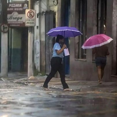 Meteorologia explica 26 horas de chuva ininterrupta em Belém