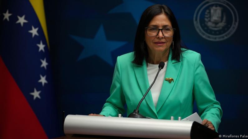 "Este é um passo muito importante para a economia venezuelana", disse Delcy Rodríguez