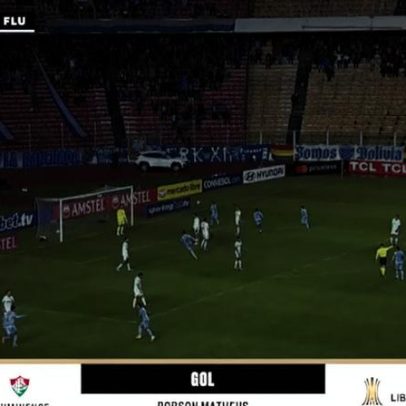 Defesa do Fluminense falha e Bolívar-BOL abre o placar na Libertadores