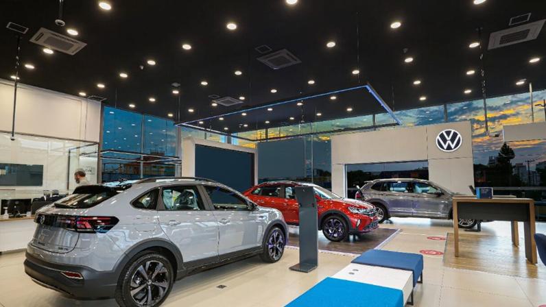 Concessionária VW. Foto: Divulgação/Volkswagen