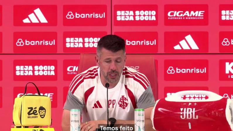 Pezzolano analisa campanha do Inter como mandante no Brasileirão
