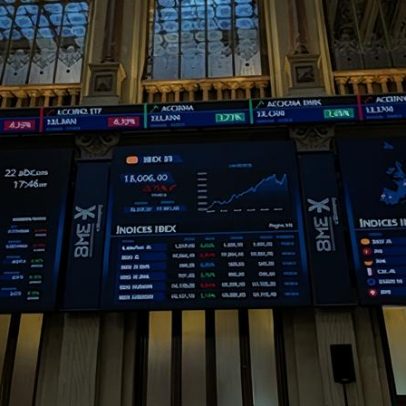Bolsa acompanha Ibex 35 em movimento no mercado