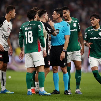 CBF divulga áudio do VAR nas expulsões de Corinthians e Palmeiras