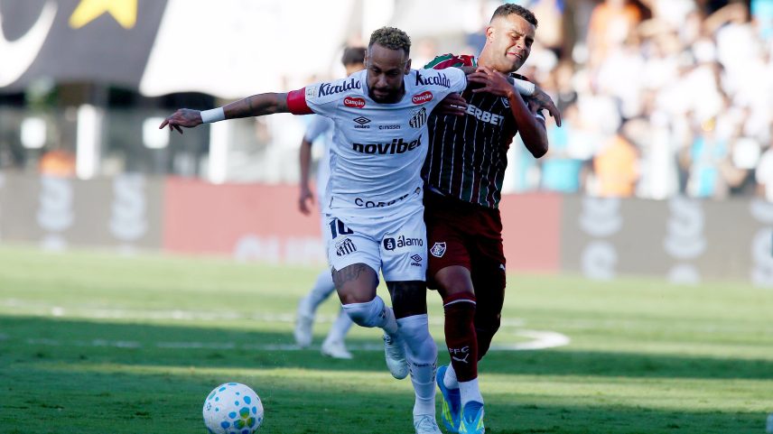 Neymar dá assistência, Santos sofre virada do Fluminense