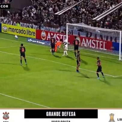 Hugo Souza faz duas defesas contra Platense-ARG em duelo pelo Corinthians