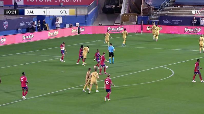 FC Dallas - St. Louis CITY SC 1 - 1 | GOLO - Timo Baumgartl