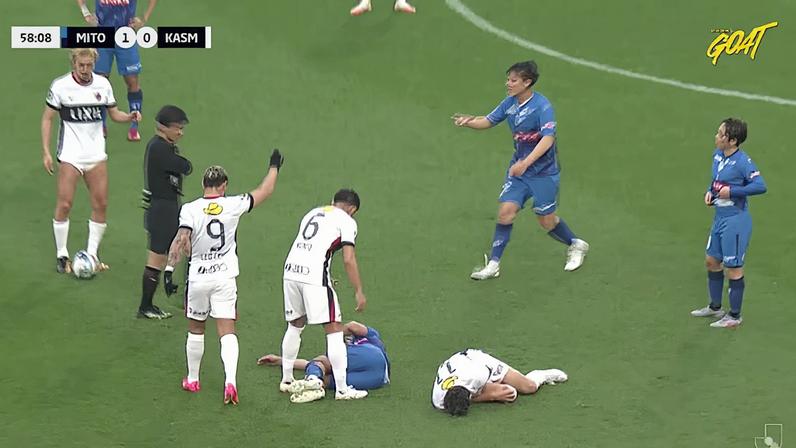 Mito Hollyhock - Kashima Antlers 1 - 0 | EXPULSÃO - Danilo