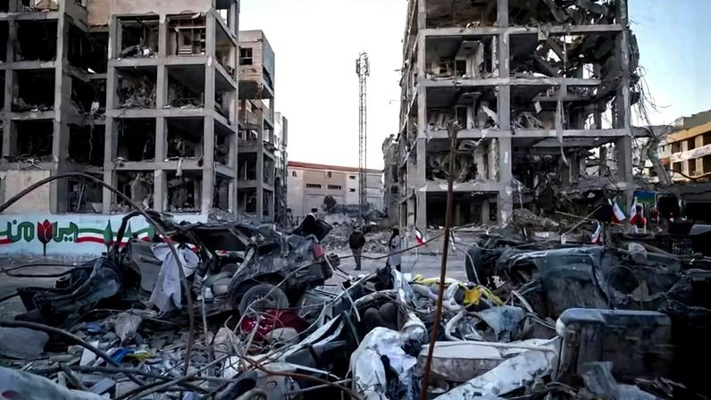 A ação militar dos EUA e de Israel causou destruição no Irã desde o início da guerra, em fevereiro — Foto: GETTY IMAGES