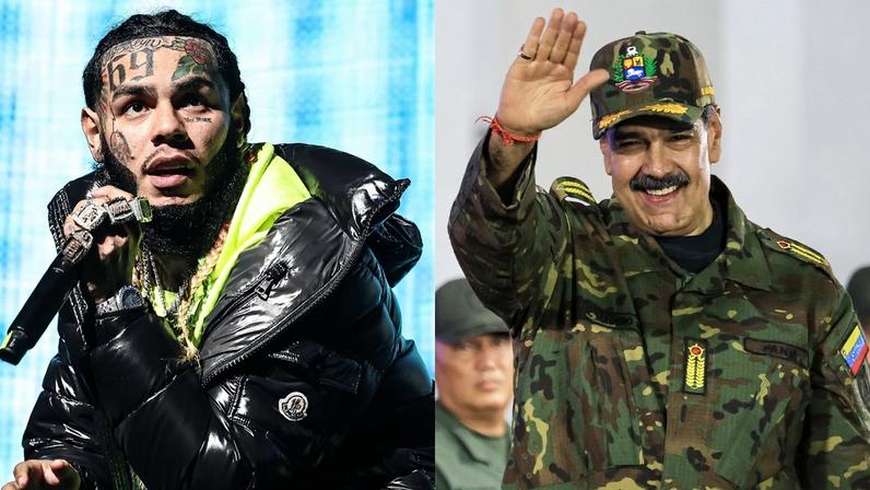 6ix9ine; Nicolás Maduro.
