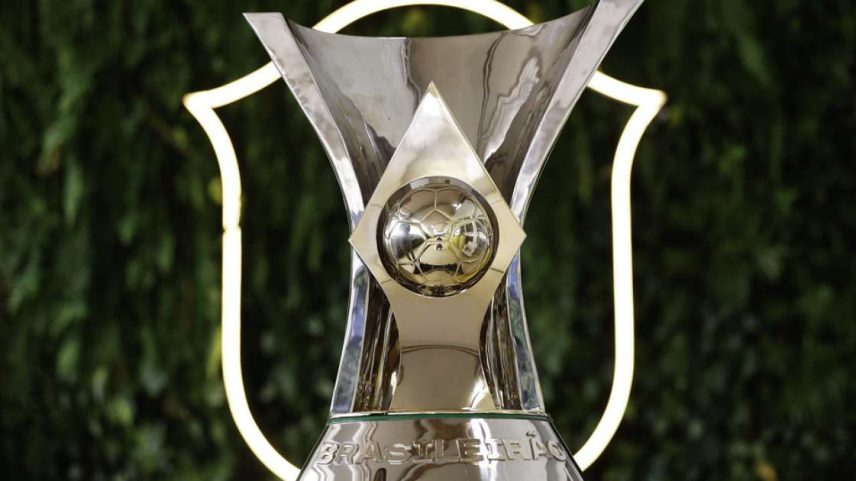 Taça do Campeonato Brasileiro de 2025 (FOTO: @rafaelribeirorio / CBF)