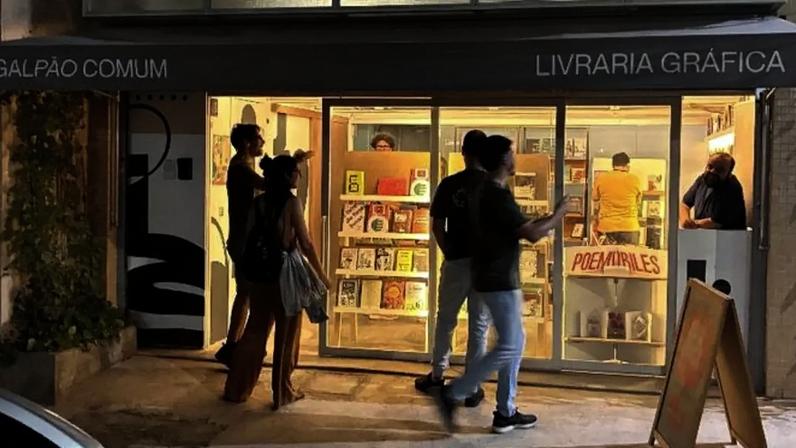 Livraria Gráfica, localizada na região central de São Paulo, vai participar da Noite das Livrarias