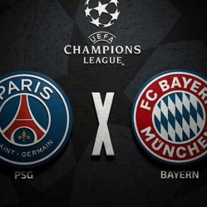PSG x Bayern de Munique: transmissão, escalações e arbitragem
