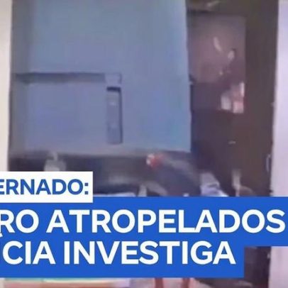 Quatro pessoas são atropeladas, polícia investiga se ato foi proposital