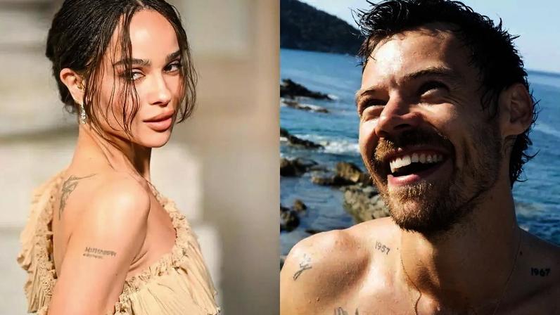 Veja como começou o relacionamento entre Harry Styles e Zoë Kravitz