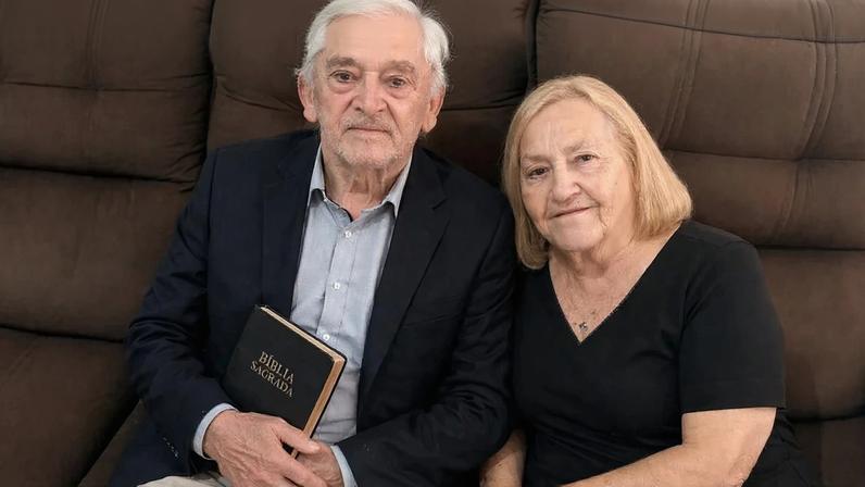 Casal comemora 56 anos de casamento e afirma ter feito aliança com Deus