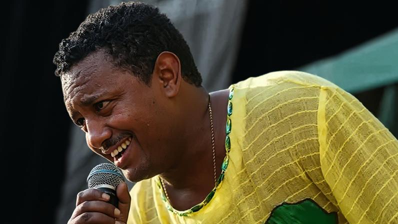Teddy Afro, pictured in 2014, has been a thorn in the side of previous Ethiopian governments