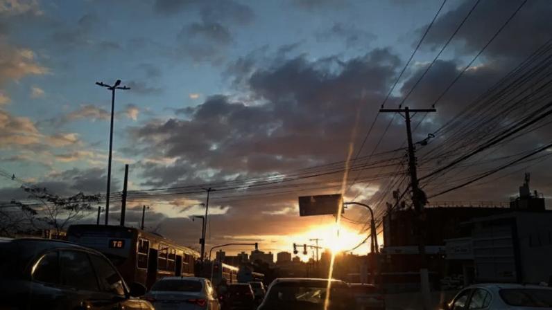 Porto Alegre registra 29°C antes de chuva e trovoadas