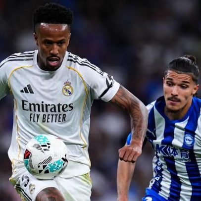 Militão sente dores e deixa duelo do Real Madrid contra Alavés