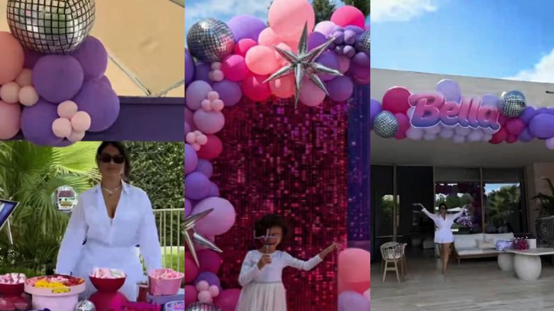 Festa de Bella teve decoração inspirada no filme 'Guerreiras do K-Pop'