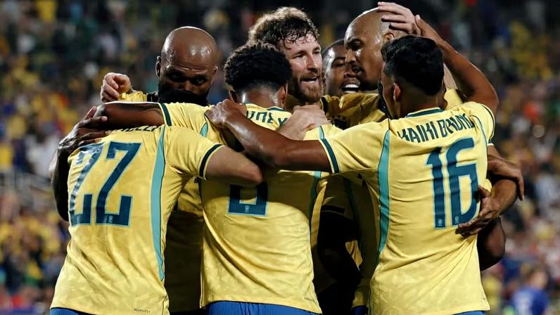 Seleção brasileira fica atrás de Espanha, França, Inglaterra e Argentina no ranking