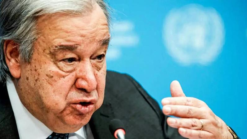 António Guterres, nomeado em 2016, vai deixar o cargo de secretário-geral da ONU em 31 de dezembro de 2026, após dois mandatos. Foto de arquivo.